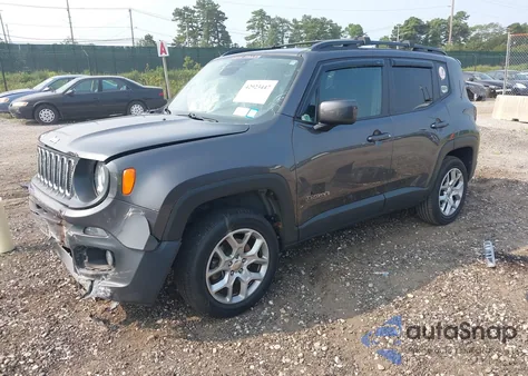 2017 Jeep Renegade Latitude 4X4 z USA, uszkodzony, nr VIN ZACCJBBB3HPF91886